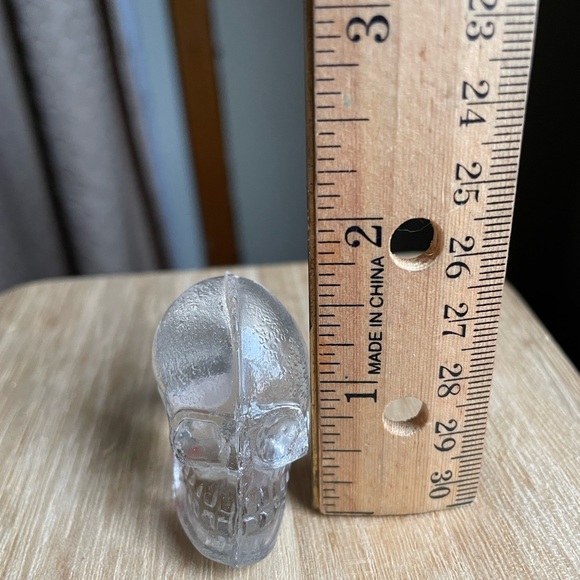 Mixed Lot of 4 figural drawer pulls knobs metal glass butterfly fox skull claw - Picture 4 of 14